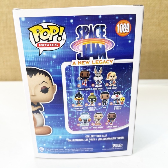 Funko Pop! Vinyl: Space Jam - White Mamba #1089 NEW IN BOX - Picture 5 of 7